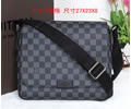 LV classic Leather men bag