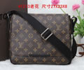LV classic Leather men bag