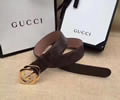 GUCCI Leather belt best quality 1:1 W3.8