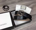 GUCCI Leather belt best quality 1:1 W3.8