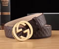 GUCCI Leather belt best quality 1:1 W3.8