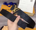 Louis Vuitton LV Leather belt best quality 1:1 W3.8