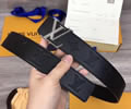 Louis Vuitton LV Leather belt best quality 1:1 W3.8