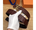 Louis Vuitton LV Leather belt best quality 1:1 W3.8