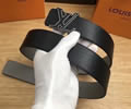 Louis Vuitton LV Leather belt best quality 1:1 W3.8