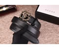 GUCCI Leather belt best quality 1:1 W3.5