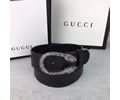 GUCCI Leather belt best quality 1:1 W3.8