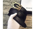 GUCCI Leather belt best quality 1:1 W3.8