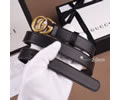 GUCCI Leather belt best quality 1:1 W2.5