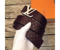 Louis Vuitton LV Leather belt best quality 1:1 W3.8
