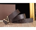 Louis Vuitton LV Leather belt best quality 1:1 W3.8