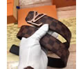 Louis Vuitton LV Leather belt best quality 1:1 W3.8