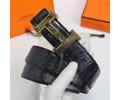 HERMES Leather belt best quality 1:1 W4.0