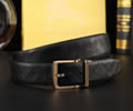 BURBERRY Leather belt best quality 1:1 W3.5