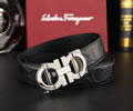 Ferragamo Leather belt best quality 1:1 W3.5