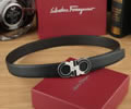 Ferragamo Leather belt best quality 1:1 W3.5