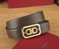Ferragamo Leather belt best quality 1:1 W3.8