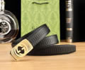 GUCCI Leather belt best quality 1:1 W3.5