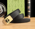 GUCCI Leather belt best quality 1:1 W3.5