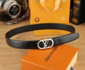 Louis Vuitton LV Leather belt best quality 1:1 W3.5