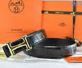 HERMES Leather belt bes quality