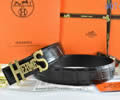 HERMES Leather belt bes quality