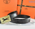 HERMES Leather belt bes quality