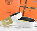 HERMES Leather belt bes quality