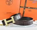 HERMES Leather belt bes quality
