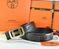 HERMES Leather belt bes quality