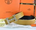 HERMES Leather belt bes quality