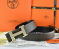 HERMES Leather belt bes quality