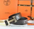 HERMES Leather belt bes quality