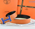 HERMES Leather belt bes quality