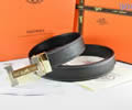 HERMES Leather Womens belt