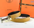HERMES Leather Womens belt