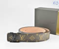 Louis Vuitton LV Leather belt best