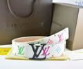 Louis Vuitton LV Leather belt best