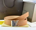 Louis Vuitton LV Leather belt best