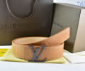 Louis Vuitton LV Leather belt best