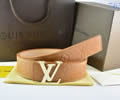 Louis Vuitton LV Leather belt best