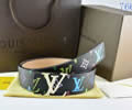 Louis Vuitton LV Leather belt best