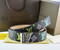 Louis Vuitton LV Leather belt best