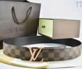 Louis Vuitton LV Leather belt best