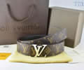 Louis Vuitton LV Leather belt best