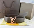 Louis Vuitton LV Leather belt best