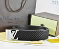 Louis Vuitton LV Leather belt best