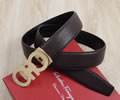 Ferragamo Leather belt best quality 1:1 W3.5