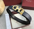 Ferragamo Leather belt best quality 1:1 W3.5