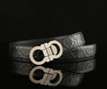 Ferragamo Leather belt best quality 1:1 W3.5